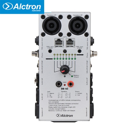   Alctron DB-4C TRS XLR RCA 1/4 1/8 2/4/8 ..
